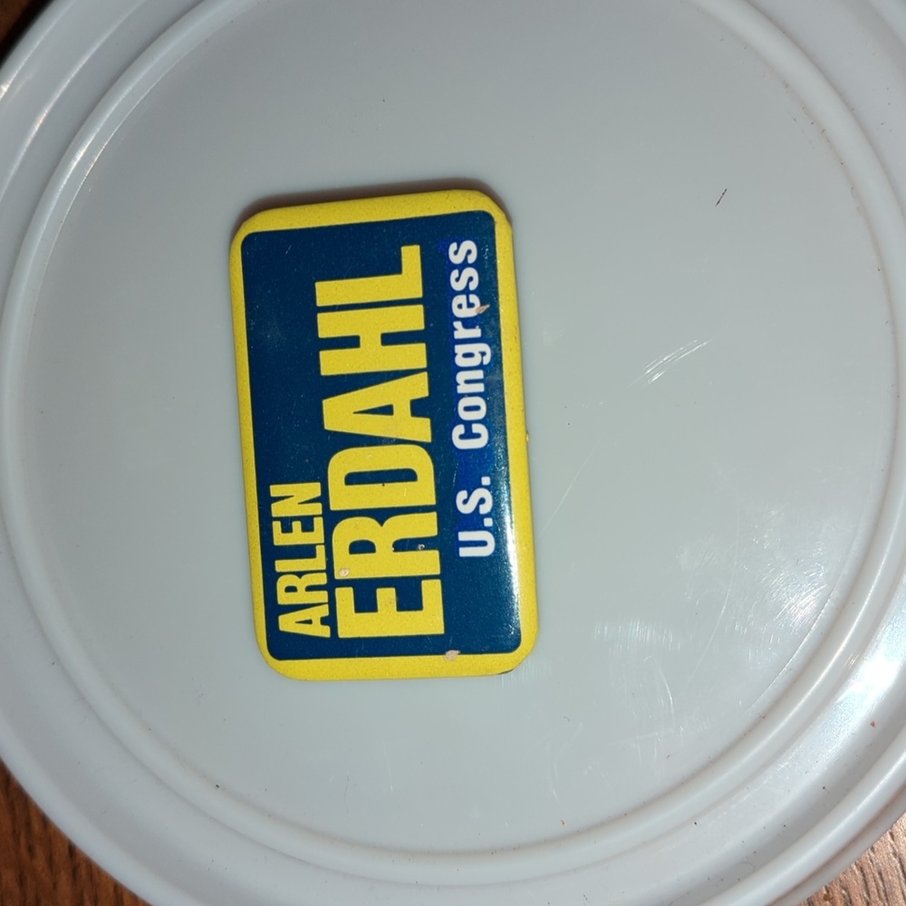 Arlen erdahl US Congress vgt political button